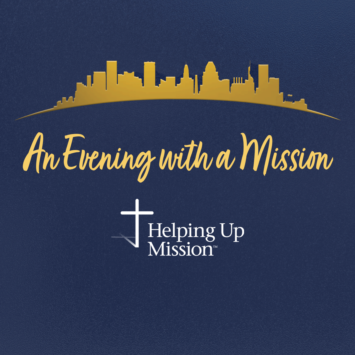 An Evening with a Mission - a benefit dinner - logo